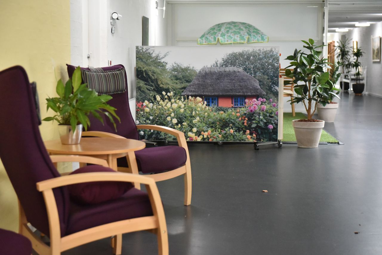 Siddeområde i Landsbyen Møllevang