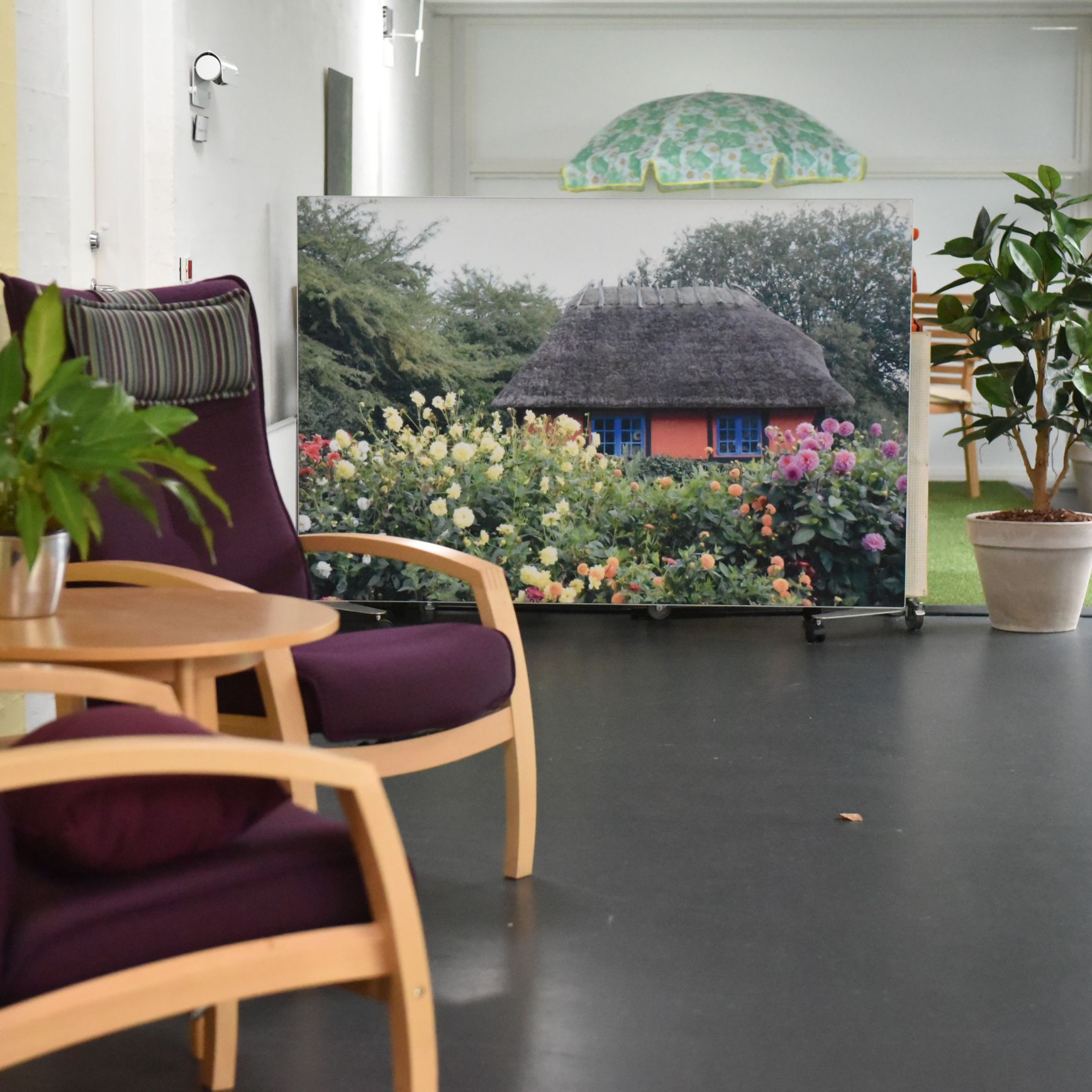 Siddeområde i Landsbyen Møllevang